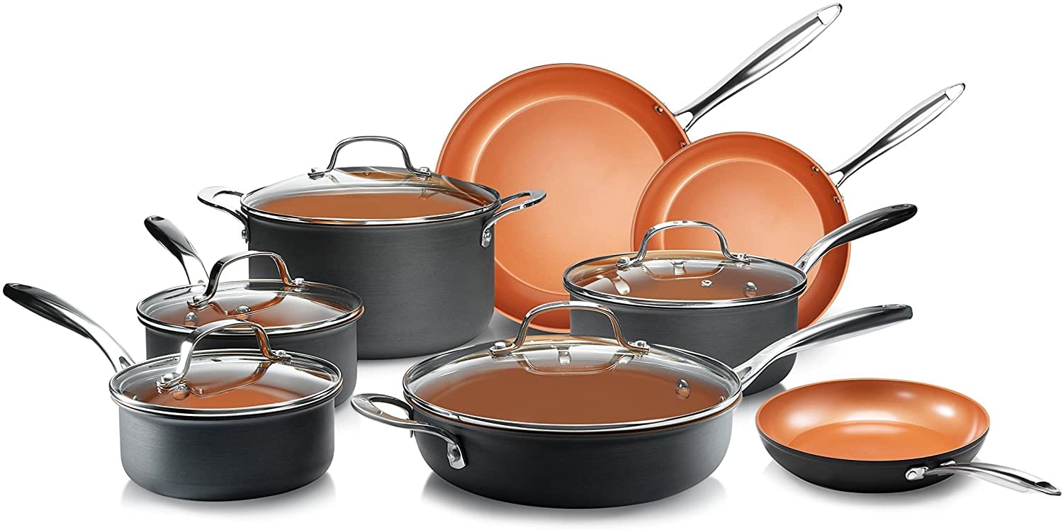 Gotham Steel Pots and Pans 13 Piece Cookware Set : Best Outdoor