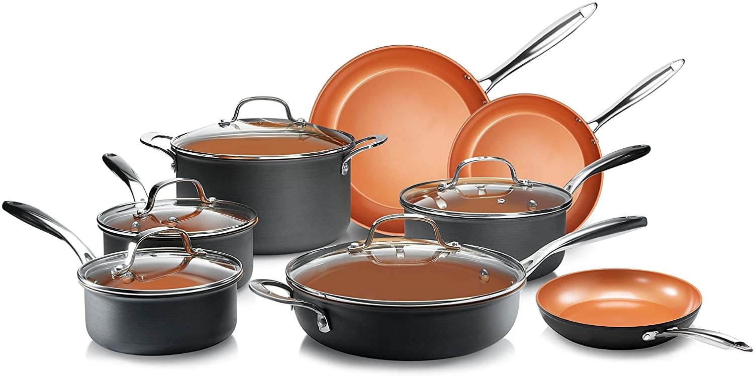 Gotham Steel 20-Piece Aluminum Non-Stick Ti- Ceramic Cookware Set : Best  Outdoor Store in the Region