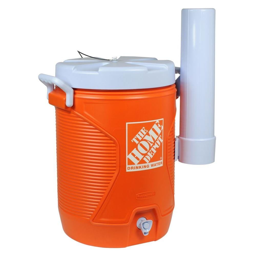 The Home Depot 10 Gal Orange Water Cooler FG1610HDORAN - The Home Depot