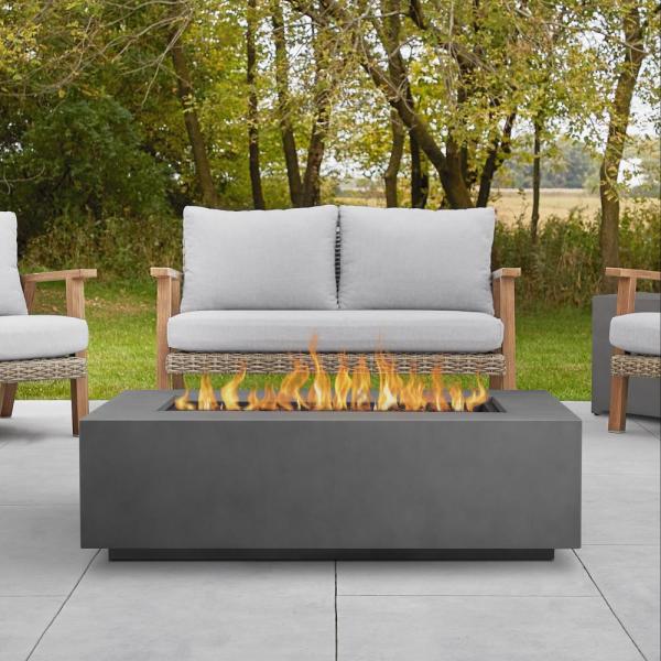 Hampton Bay Concrete Gas Fire Pit Best Outdoor Store In The Region